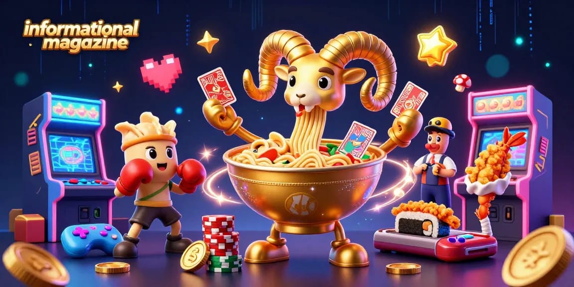Engaging scene from an informational magazine featuring dynamic casino characters and vibrant game elements.