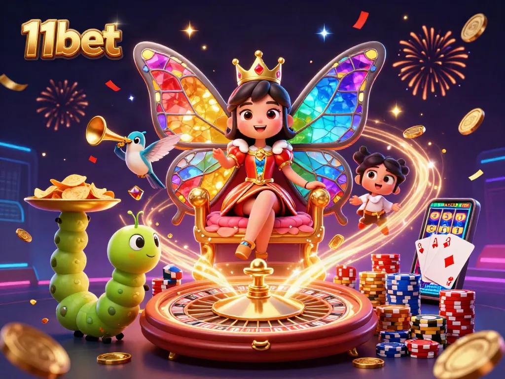 Experience thrilling moments at 11bet with vibrant casino action and magical elements.
