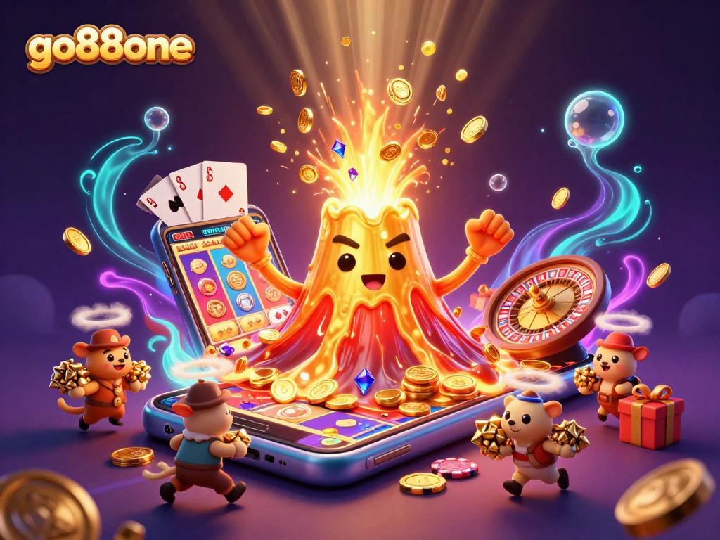 Engage with go88one's vibrant casino world, where golden treasures and thrilling games await players