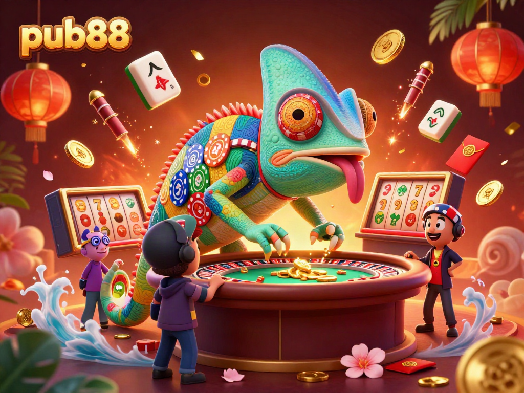 Experience vibrant gaming at pub88 with thrilling elements and golden rewards.