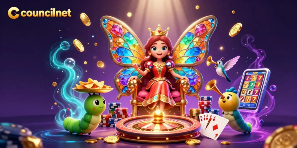Experience thrilling wins at councilnet with dazzling games, vibrant colors, and dynamic casino elements.