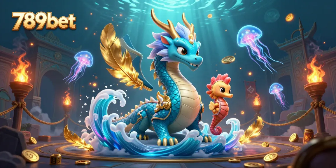 Engage with exciting gameplay at 789bet featuring vibrant underwater characters, gold coins, and thrilling casino action.